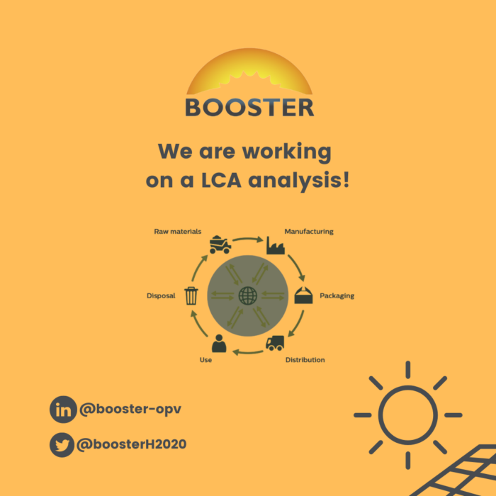 Booster project working on a Life-cycle assessment analysis
