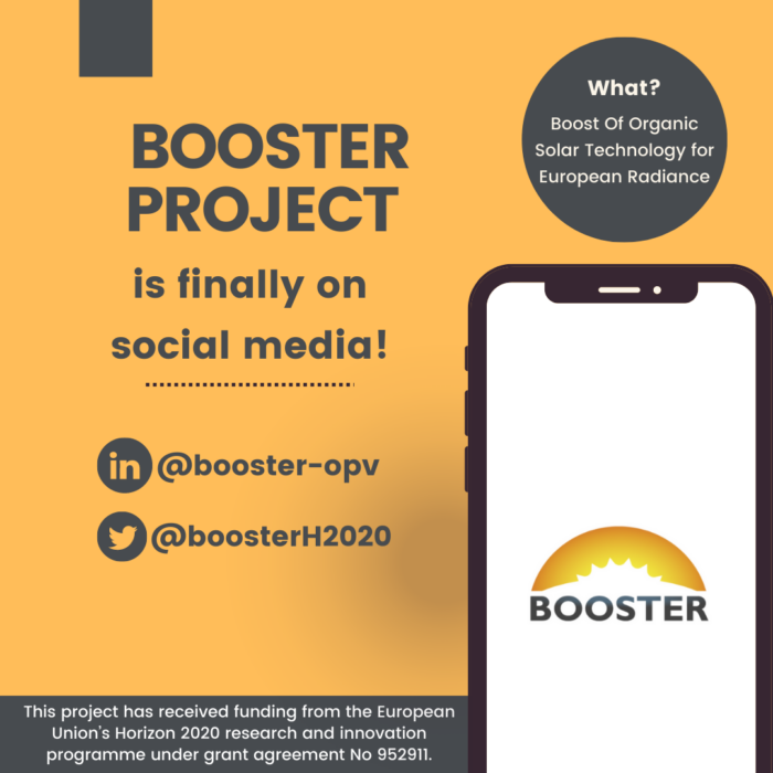 BOOSTER project is now online!